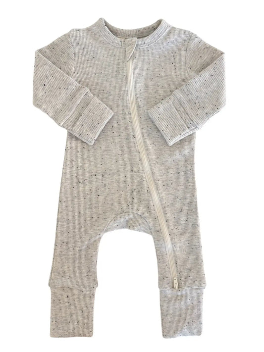 Heather Speckle 2 Way Zippy