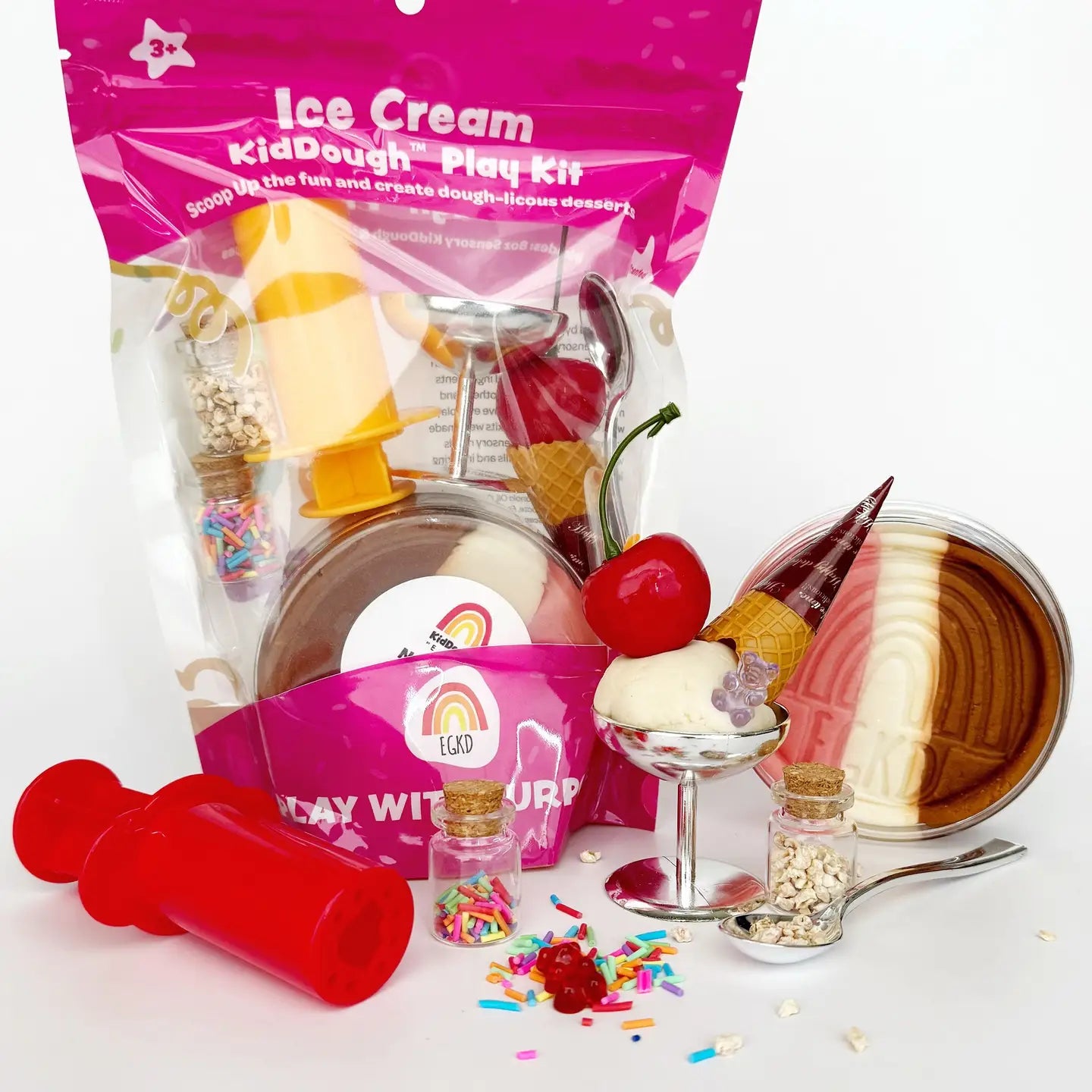 Ice Cream Playdough Kit
