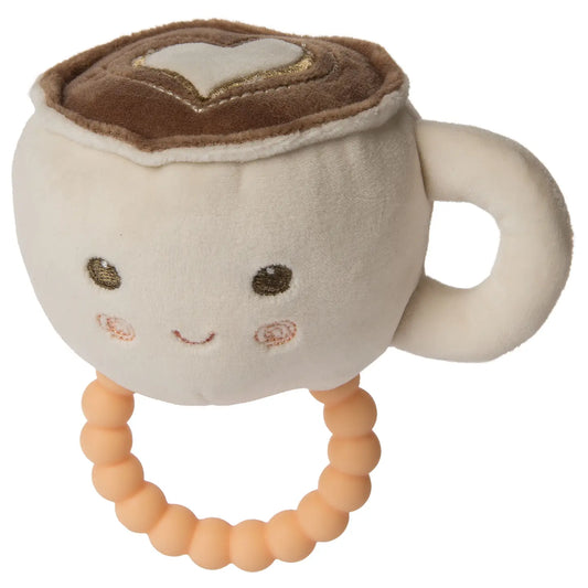 Latte Teether Rattle