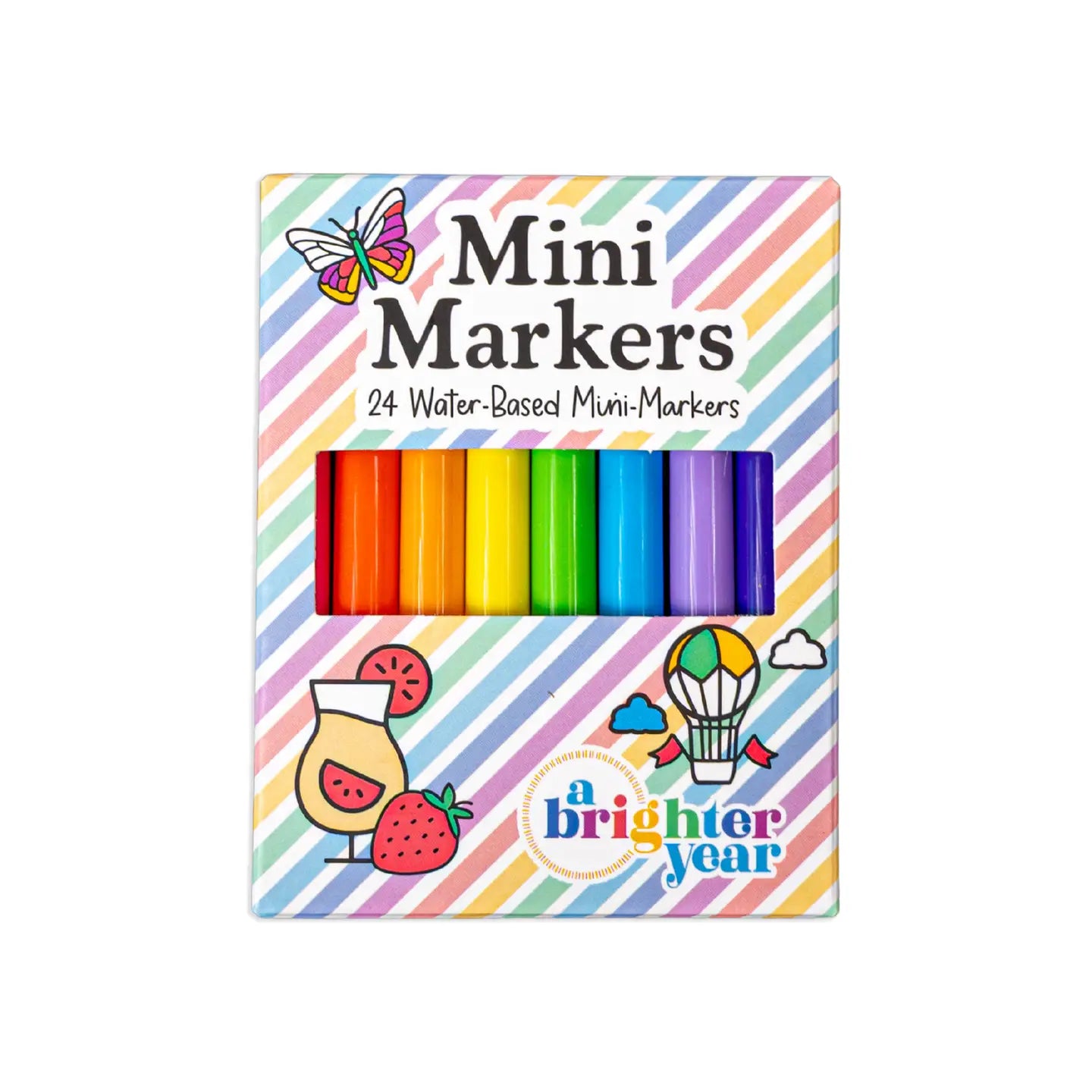 Set of 24 Mini Markers