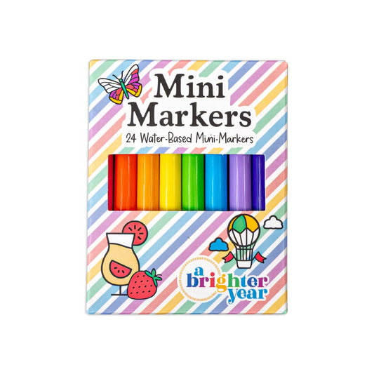 Set of 24 Mini Markers