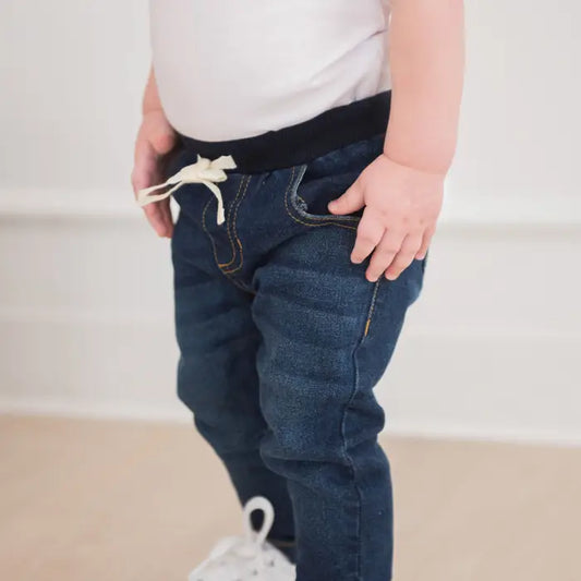 Medium Wash Stretch Denim