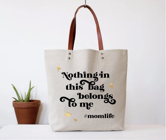 #momlife Tote Bag