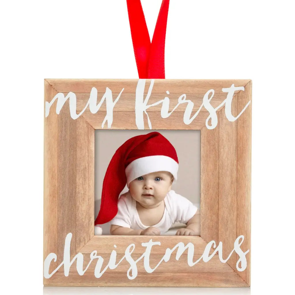 My First Christmas Frame