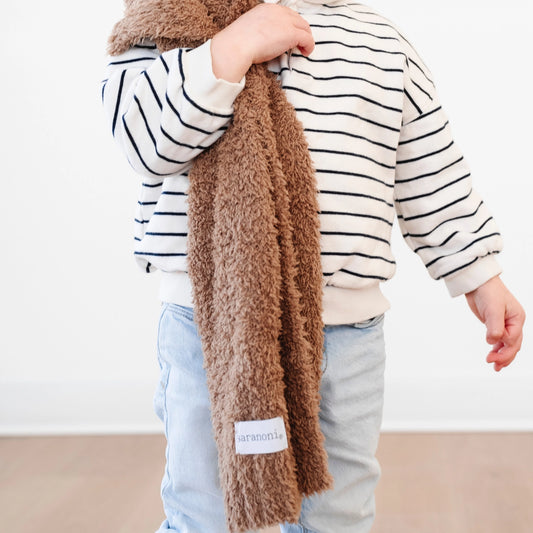 Bamboni Mini Blanket - Pecan