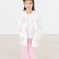 Cozy Pink Heart Cardigan