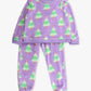 Purple Twinkling Trees Jogger Set