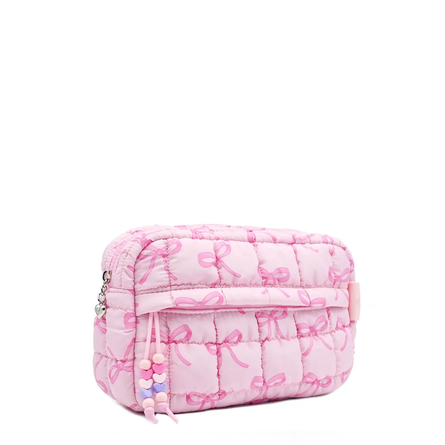 Quilted Scrunchies Bow Pouch