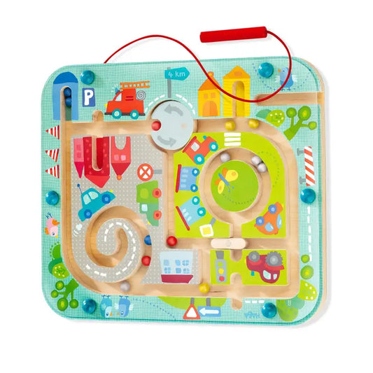 Town Maze Magnetic Puzzle