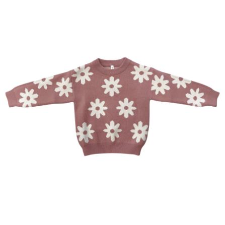 Daisy Knit Sweater