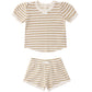 Ruby Set Butterscotch Stripe