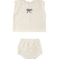 Scalloped Knit Baby Set
