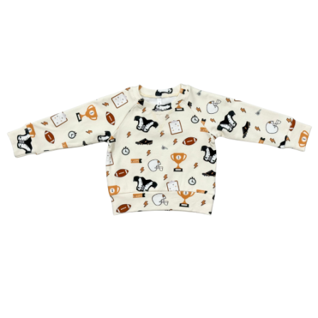 Football Raglan Sweatshirt