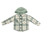 Plaid Hooded Shacket