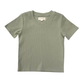 Ribbed Short Sleeve Tee (2 Colors)
