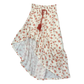 Front Slit Midi Skirt