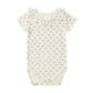 Ruffle Collar Blue Ditsy Onesie