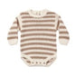 Rex Romper Almond Stripe