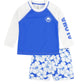 Marina Blue Rashguard Set