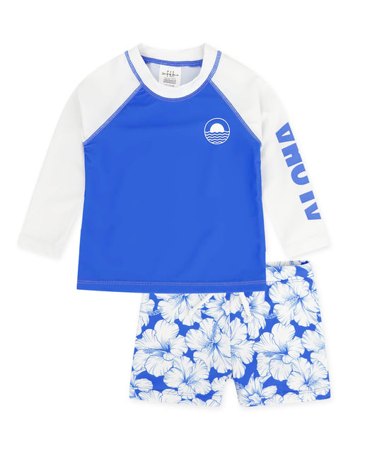Marina Blue Rashguard Set