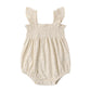 Smocked Ruffle Sleeve Romper Ditsy