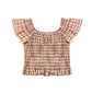 Poppy Gingham Zayla Top
