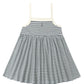 Lea Dress - Navy Stripe
