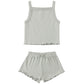 Sage Pointelle Tank & Short Set