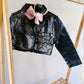 Pleather Blazer