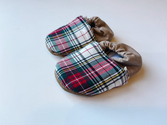 Christmas Plaid Mocassins